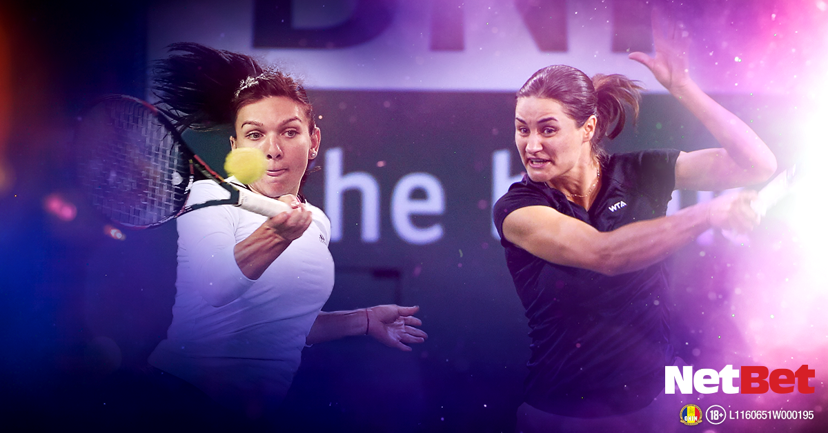 Simona Halep, Monica Niculescu. Foto: Sportpictures