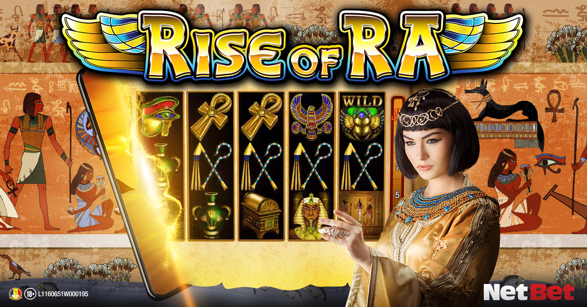 Egiptul antic în păcănelele Rise of Ra