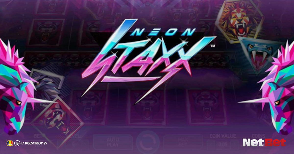 Neon Staxx - sloturi cu estetica Cyberpunk