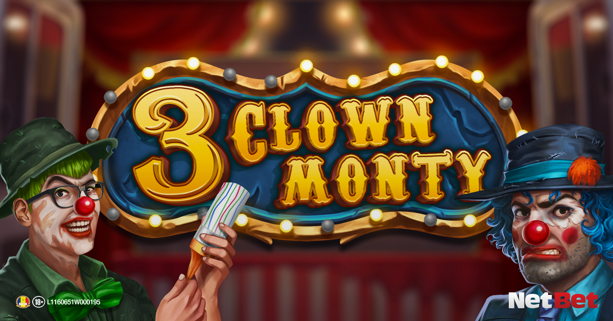3 Clown Monty - sloturi online inspirate de tematica circului