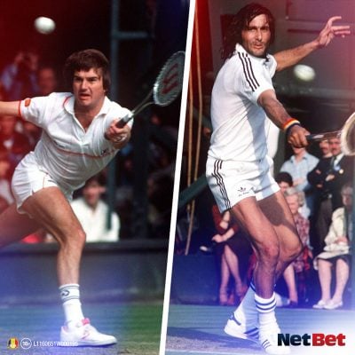 Ilie Năstase și Jimmy Connors