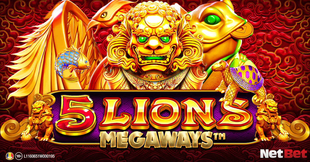 păcănele zodia Leu - 5 Lions Megaways