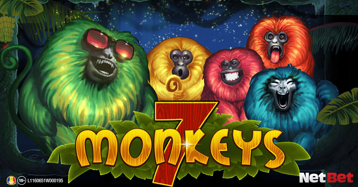 7 monkeys - păcănele distractive cu maimuțe