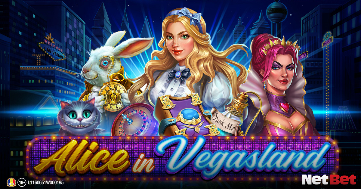 Alice în Vegasland - sloturi online cu temă fantastică