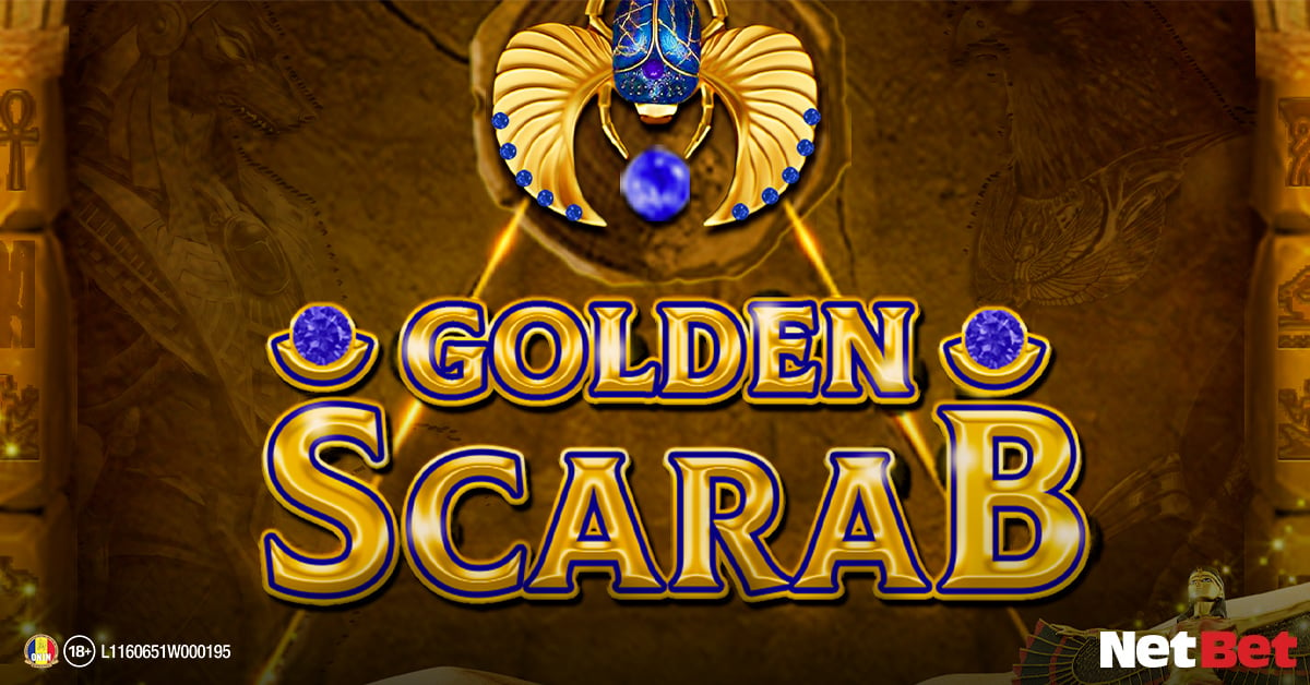 Golden Scarab, păcănele cu simboluri egiptene