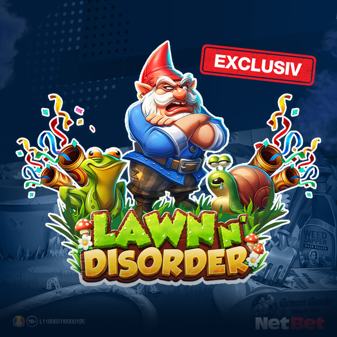 Noul joc exclusiv: Lawn n' Disorder la NetBet Casino! | NetBet Blog Romania