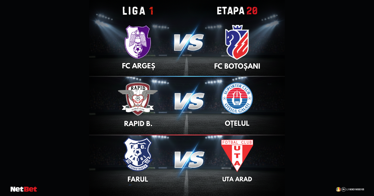 Superliga Liga 1 Etapa 20 cote statistici