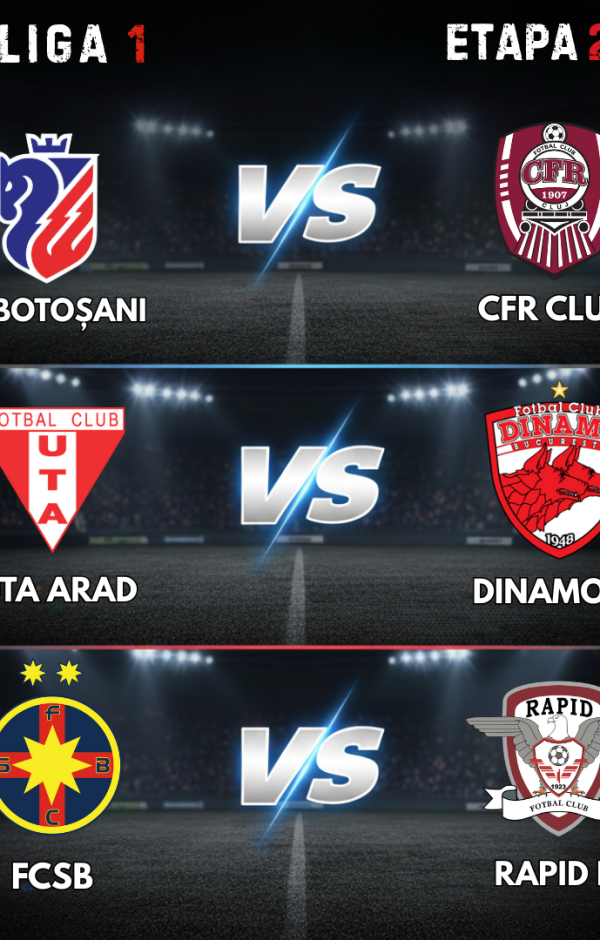 Liga 1 Etapa 21 Superliga Fc Botosani vs Cfr Cluj FCSB vs Rapid