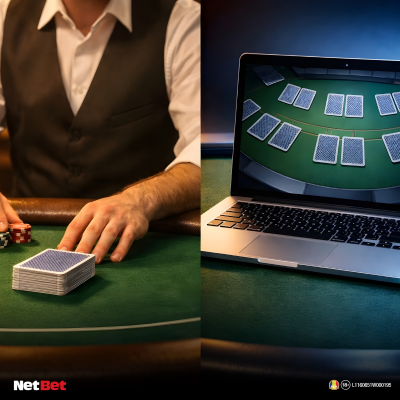 Blackjack live vs blackjack digital