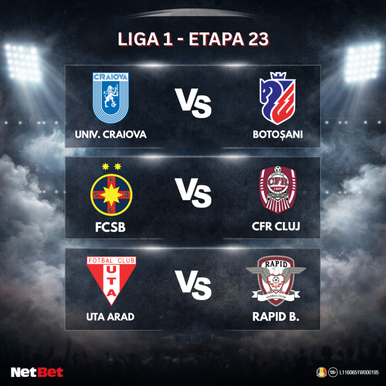 Liga 1 Etapa 23 Superliga cote