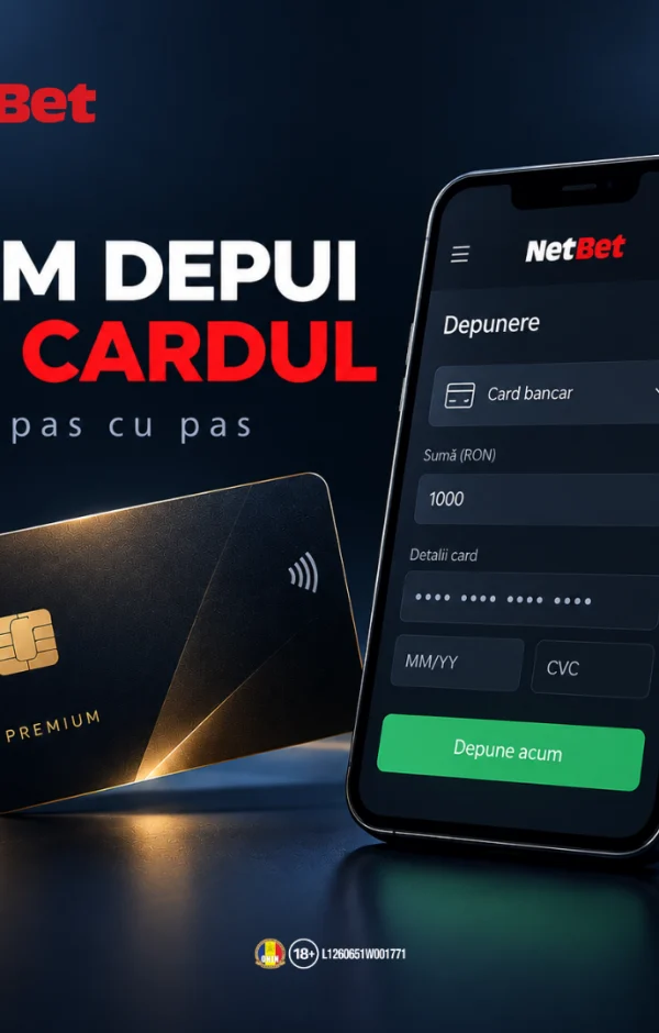 Cum depui cu cardul la NetBet – ghid pentru depuneri