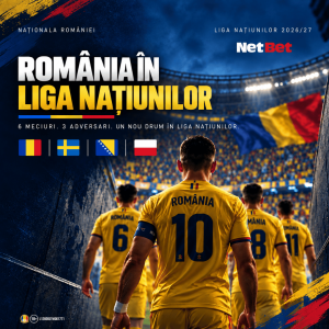 România în Liga Națiunilor 2026/27, în grupa B4 cu Suedia, Polonia și Bosnia și Herțegovina