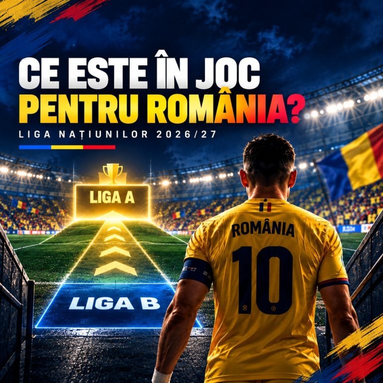 România în Liga Națiunilor 2026/27 și drumul din Liga B spre Liga A