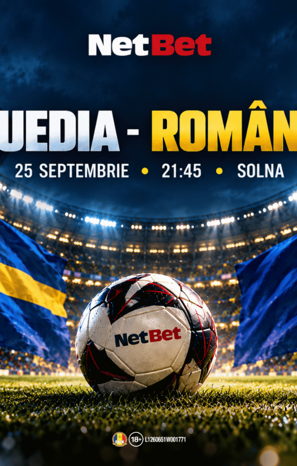 Suedia – România în Liga Națiunilor 2026, meci pe 25 septembrie la Solna